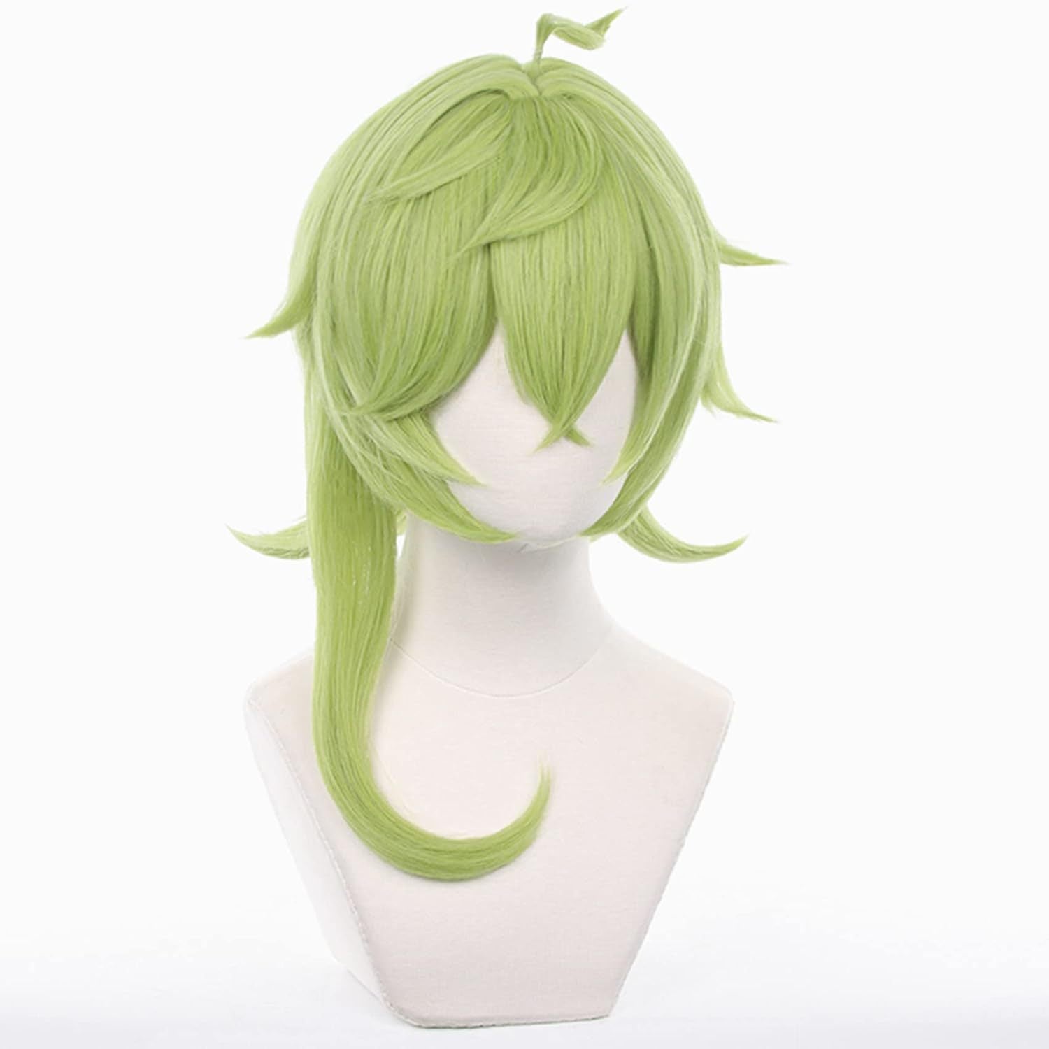 SAKUMETA COLLEI Green Cosplay Wig with Bangs