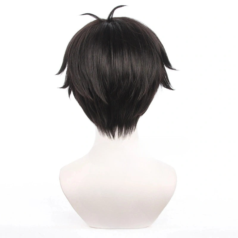 SAKUMETA DAMIAN DESMOND Black Short Cosplay Wig