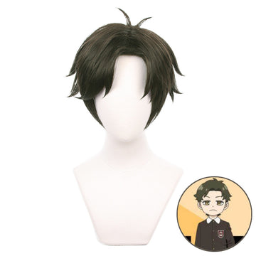 SAKUMETA DAMIAN DESMOND Black Short Cosplay Wig