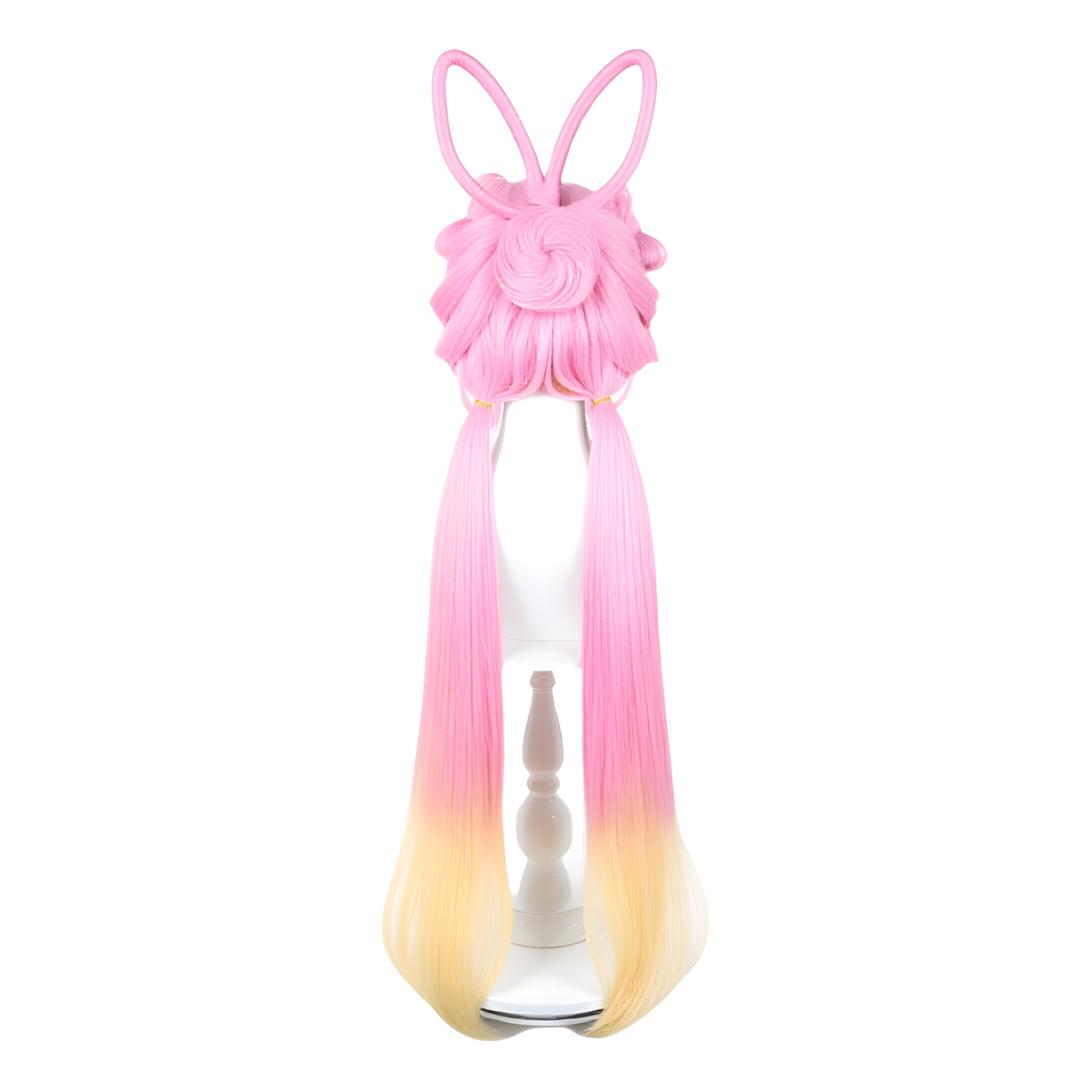 SAKUMETA ELYSIA Pink Long Cosplay Wig with Bangs