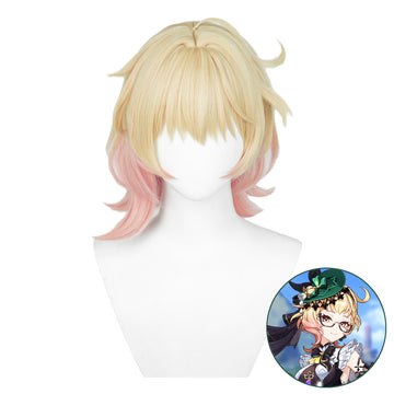 SAKUMETA EMILIE Gold Dust Pink Cosplay Wig