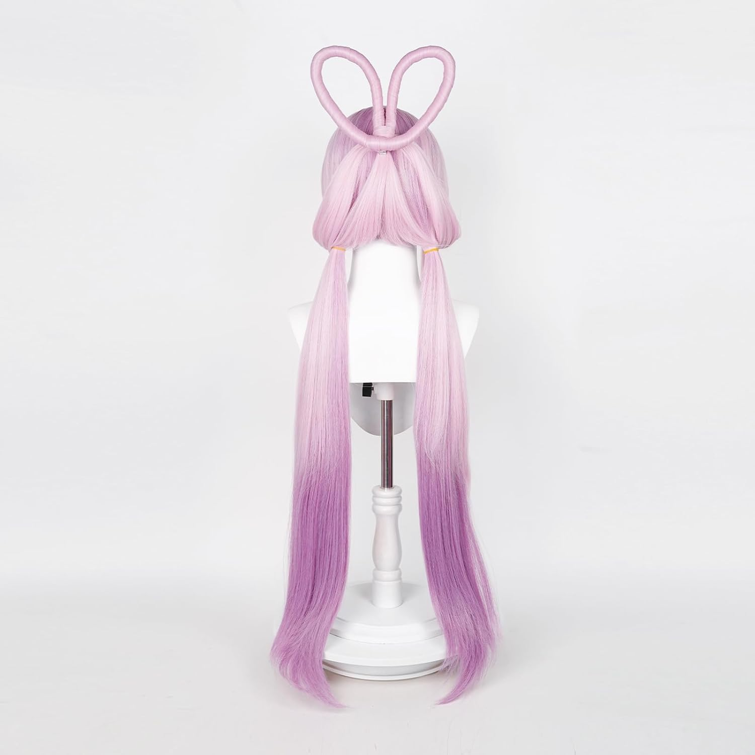 SAKUMETA FU XUAN Pink and Light Purple Gradient Long Cosplay Wig