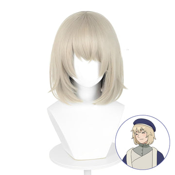 SAKUMETA Falin Touden Golden Short Cosplay Wig