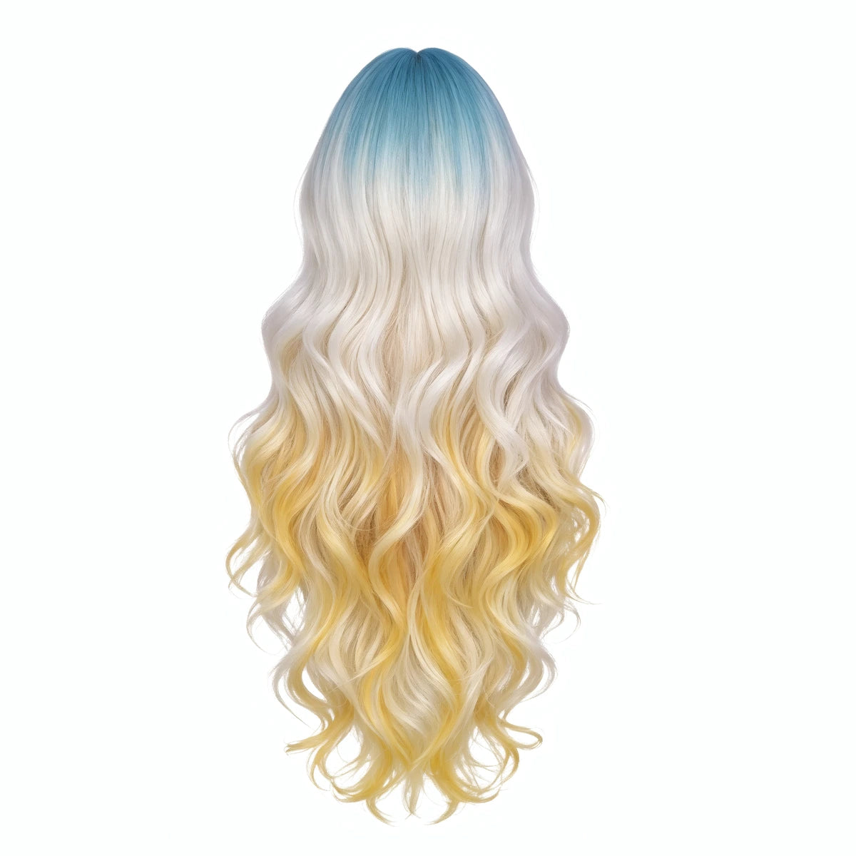 SAKUMETA Flag-Inspired Colorful Wig