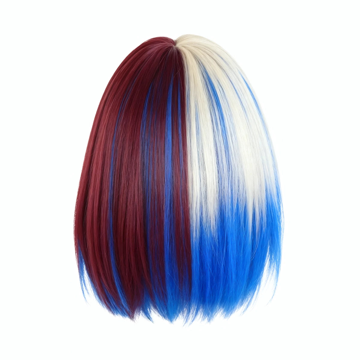 SAKUMETA Flag-Inspired Colorful Wig