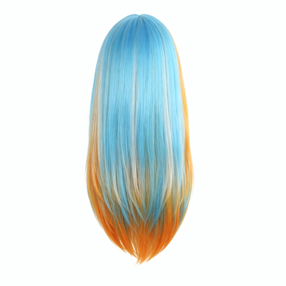 SAKUMETA Flag-Inspired Colorful Wig