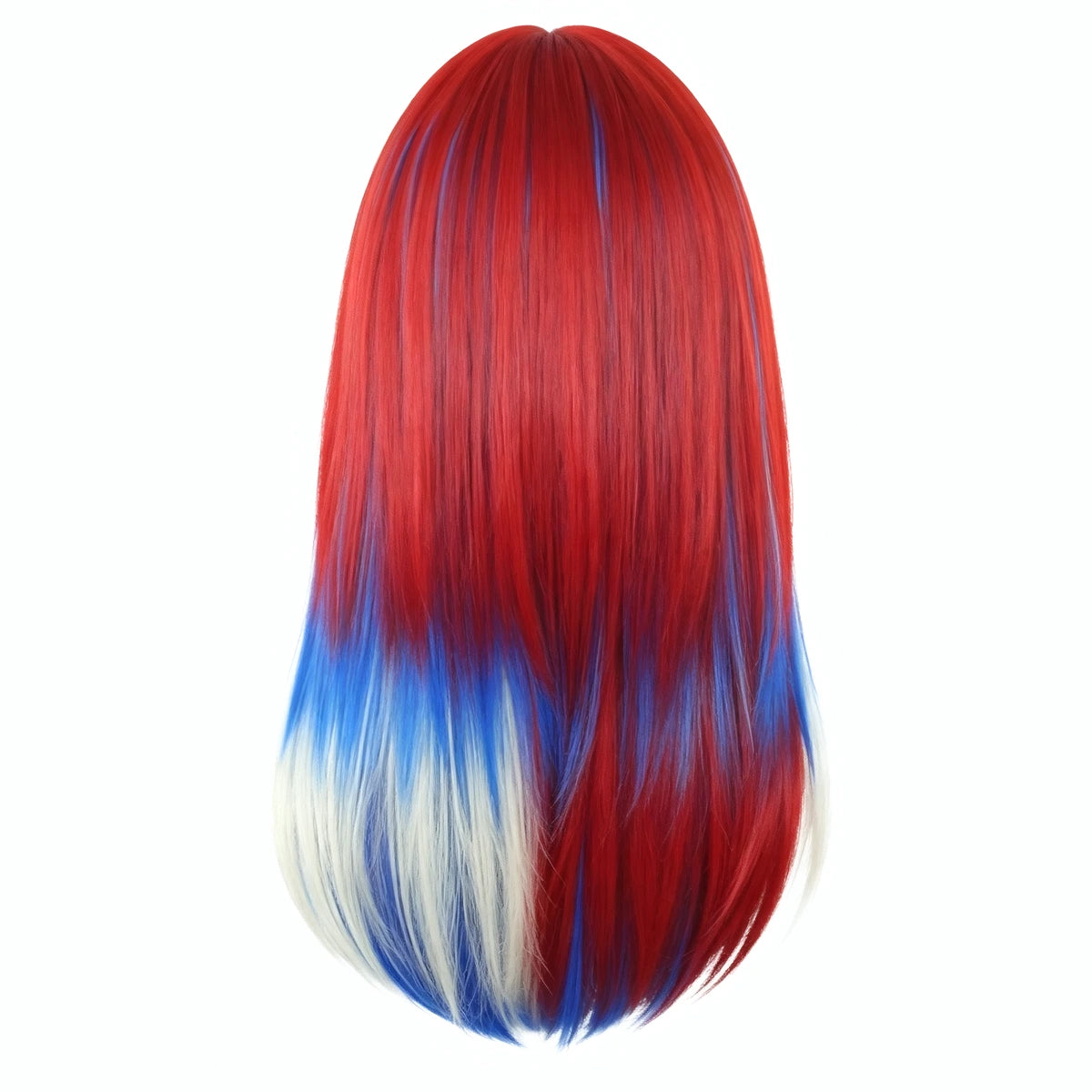 SAKUMETA Flag-Inspired Colorful Wig