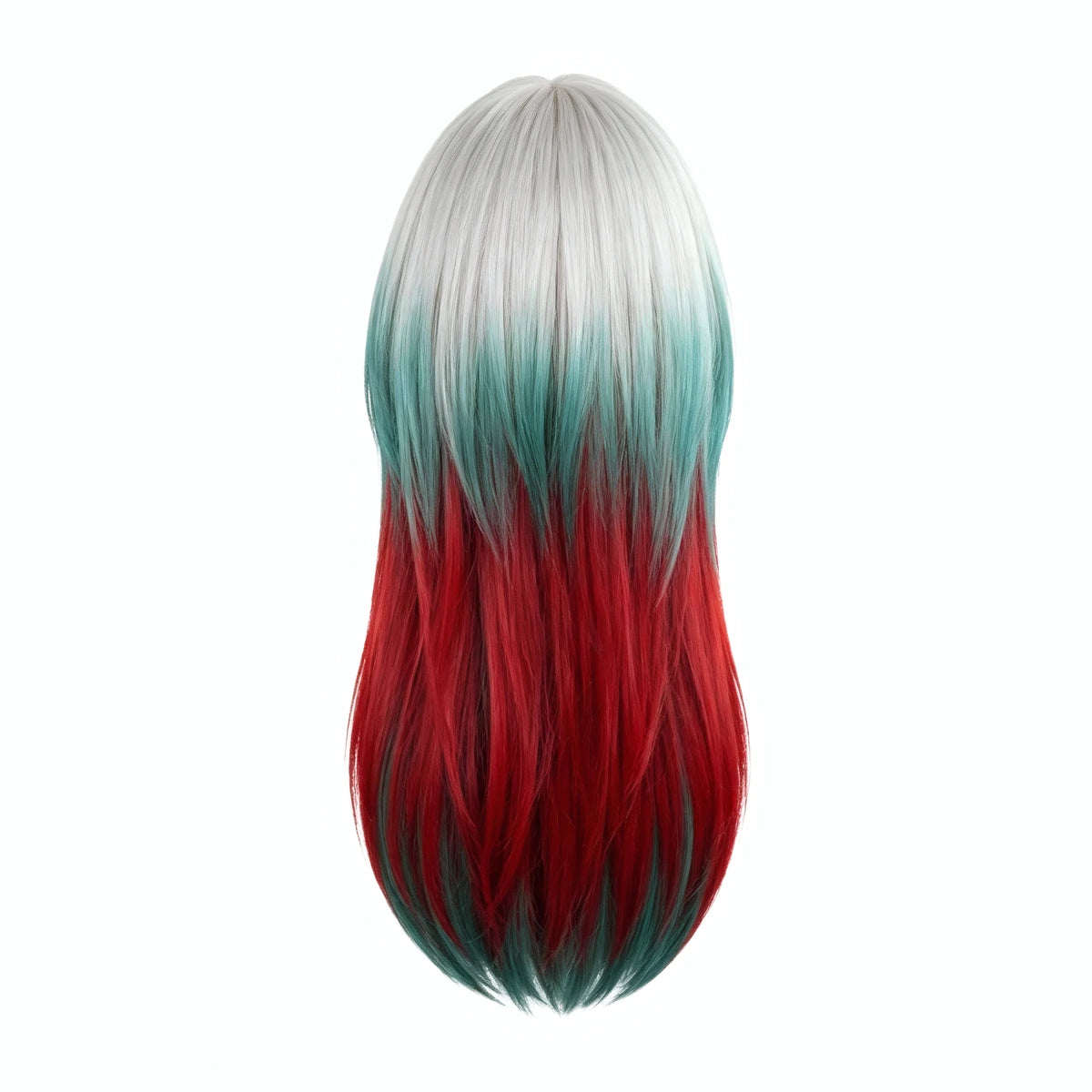 SAKUMETA Flag-Inspired Colorful Wig