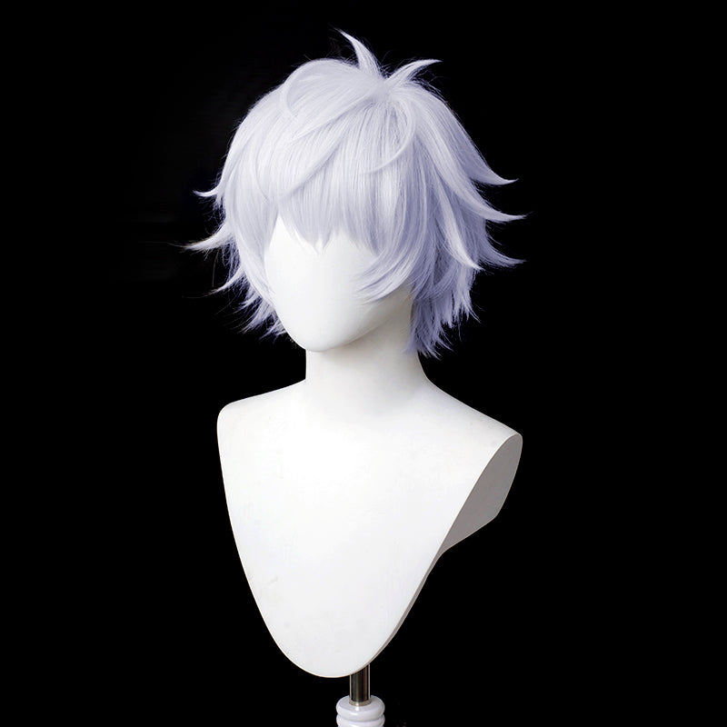 SAKUMETA GOJO SATORU White Cosplay Wig