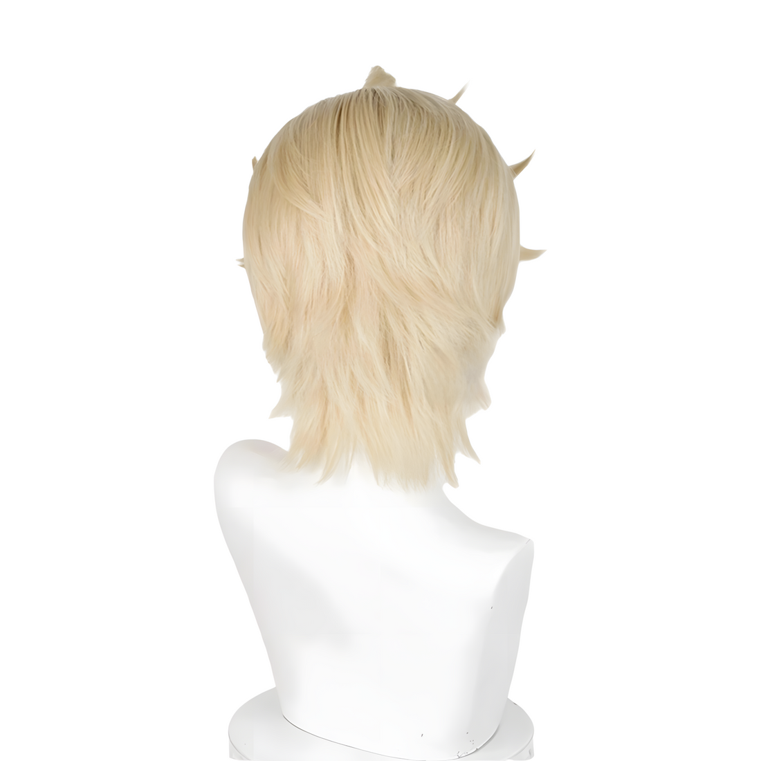 SAKUMETA HERMIT/ALVA LORENZ/WARDEN gold cosplay wig