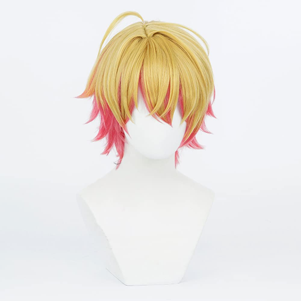 SAKUMETA  Hoshino Aquamarine Blonde Short Cosplay Wig