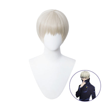 SAKUMETA INUMAKI TOGE Light Gray Cosplay Wig