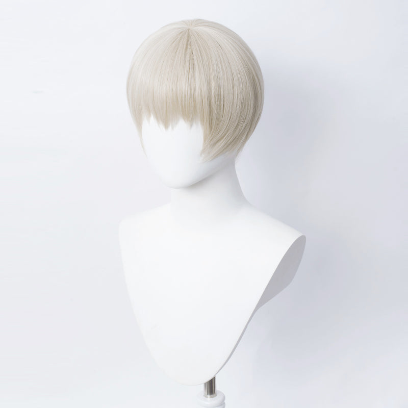 SAKUMETA INUMAKI TOGE Light Gray Cosplay Wig