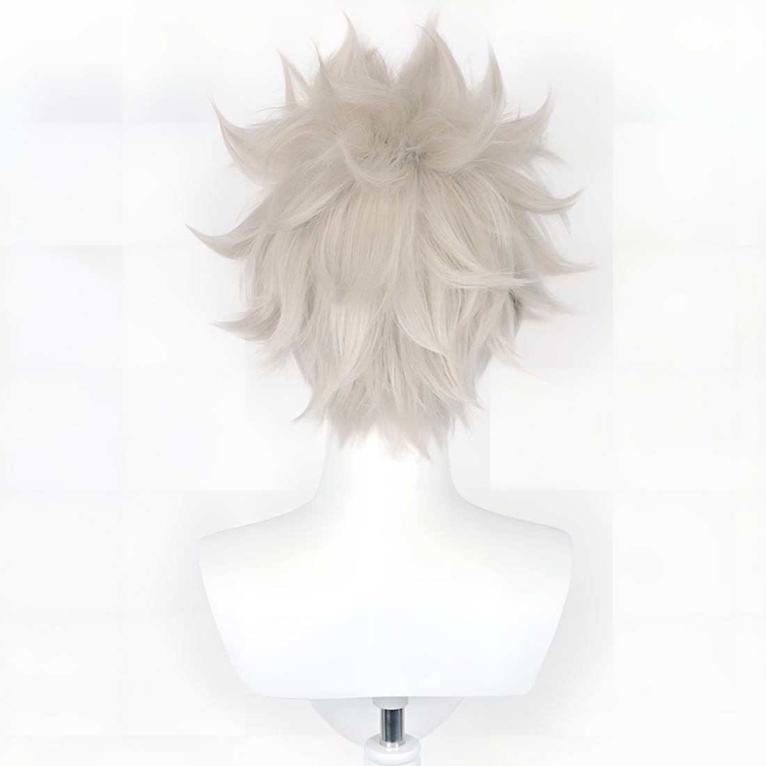 SAKUMETA INUMAKI TOGE Gray Short Cosplay Wig