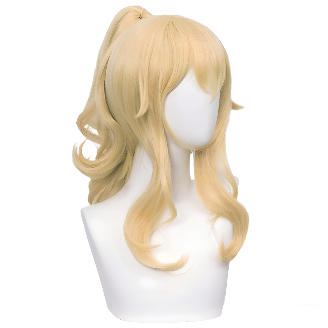 SAKUMETA JEAN GUNNHILDR Gold Cosplay Wig with Ponytail