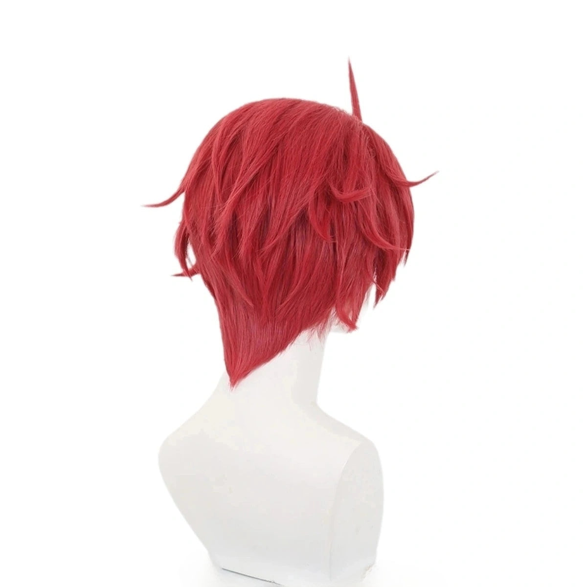 SAKUMETA JIN ENJOJI Red Short Cosplay Wig