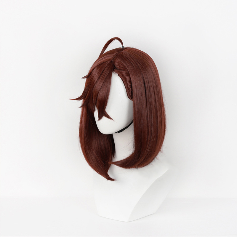 SAKUMETA MOMO AYASE Brown Cosplay Wig with Bangs