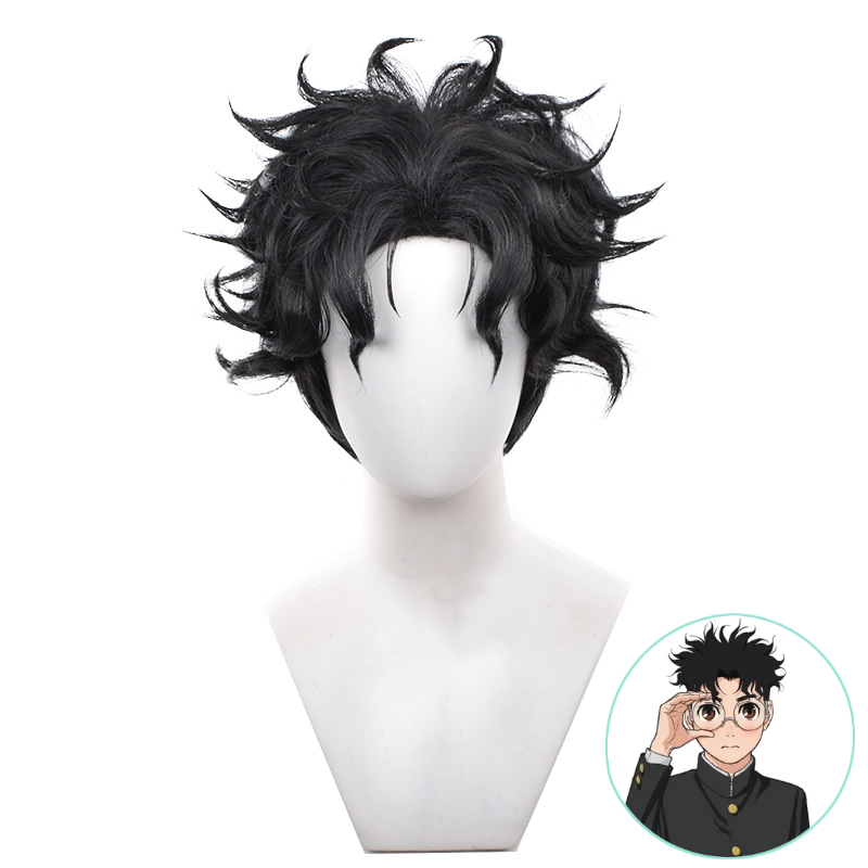 SAKUMETA KEN TAKAKURA Short Black Cosplay Wig