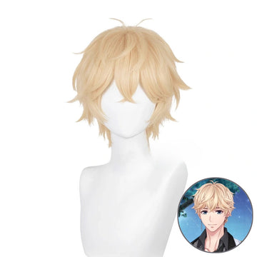 SAKUMETA KILO Light Golden Short Cosplay Wig