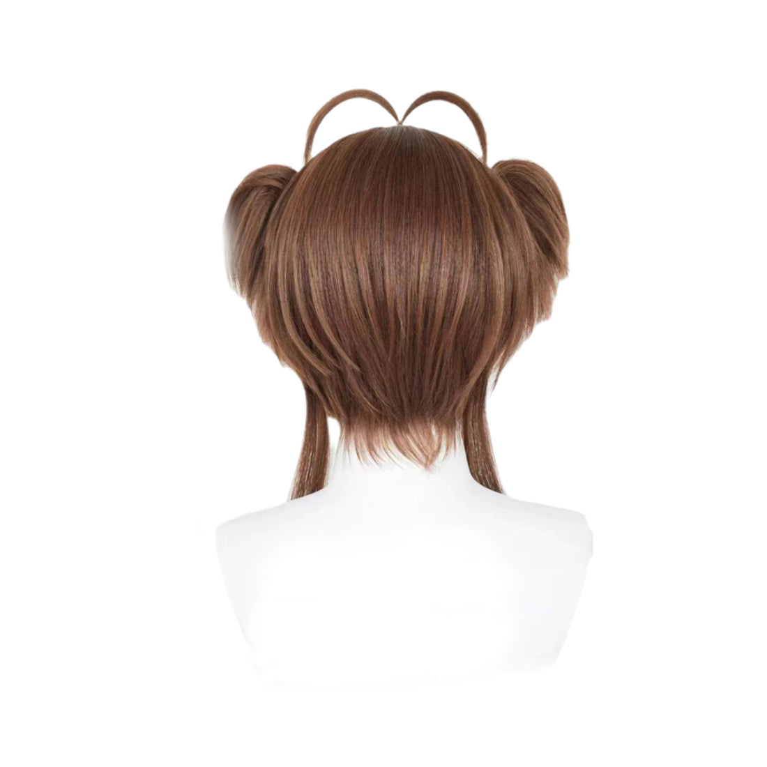 SAKUMETA KINOMOTO SAKURA Brown Short Cosplay Wig