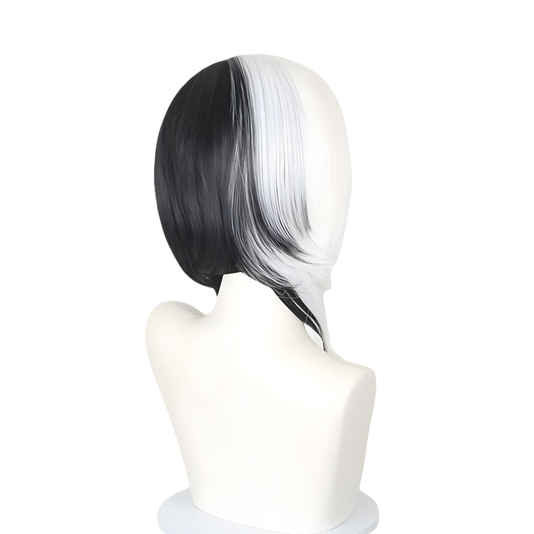 SAKUMETA KONGKONG ER Black and White Mixed Cosplay Wig