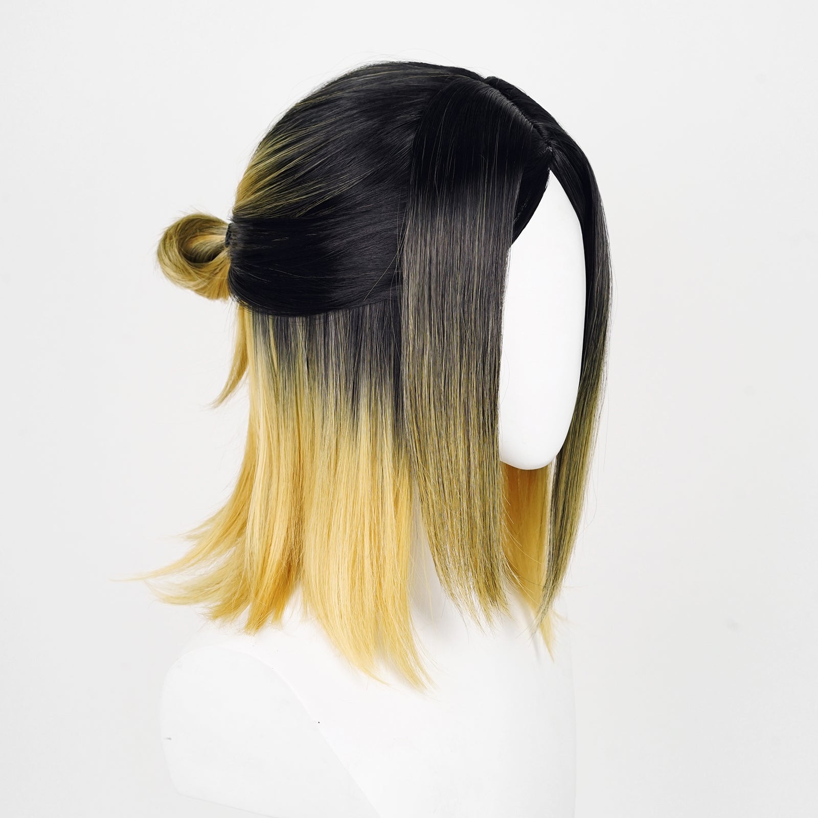 SAKUMETA KOZUME KENMA Gold Black Cosplay Wig