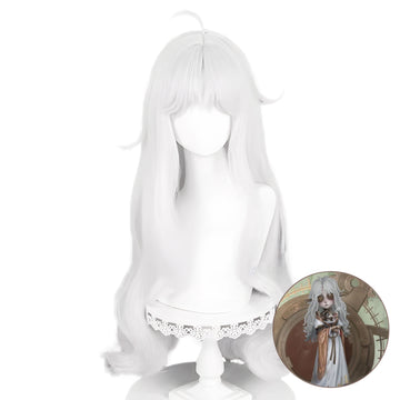 SAKUMETA LITTLE GIRL/MEMORY/COMPASSO silver long cosplay wig