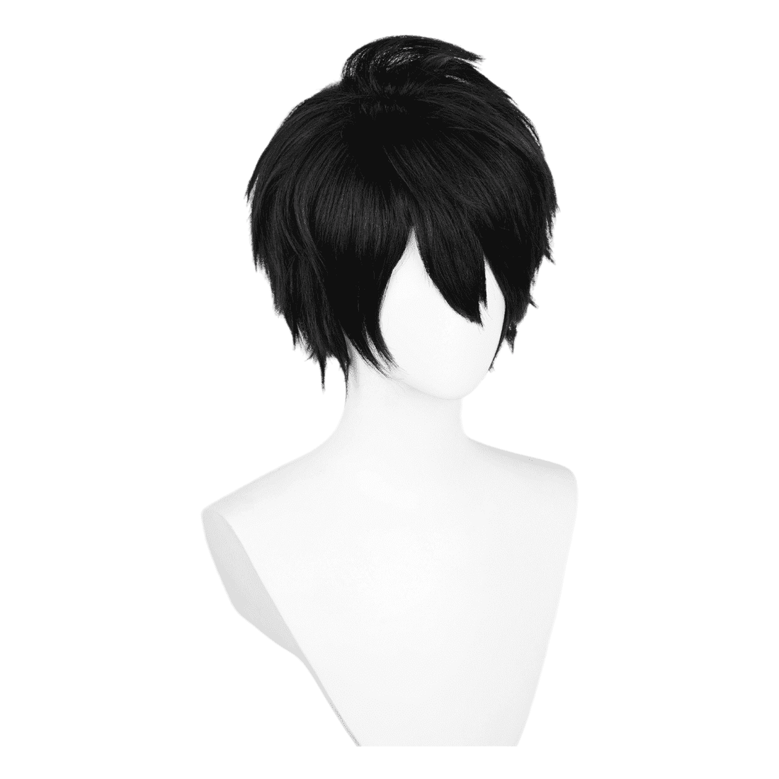 SAKUMETA L LAWLIET Black Cosplay Wig