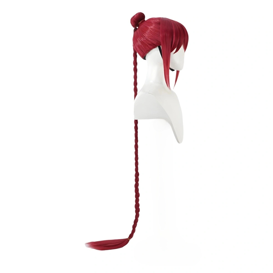 SAKUMETA LU SHAOTANG Red Long Cosplay Wig with Ponytail