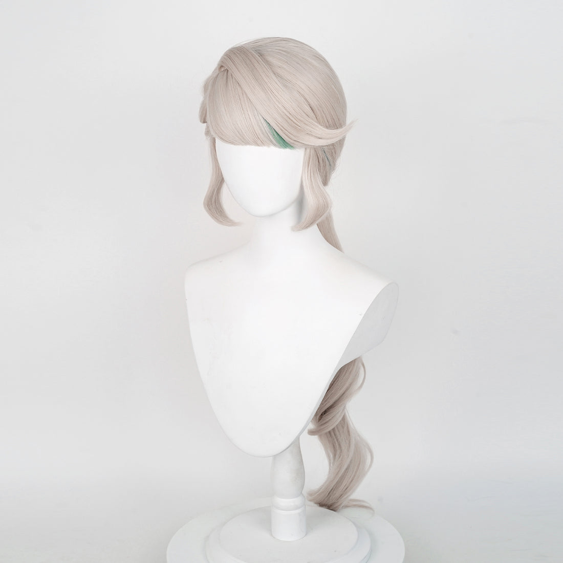 SAKUMETA LYNETTE Grey Cosplay Wig with Long Ponytail