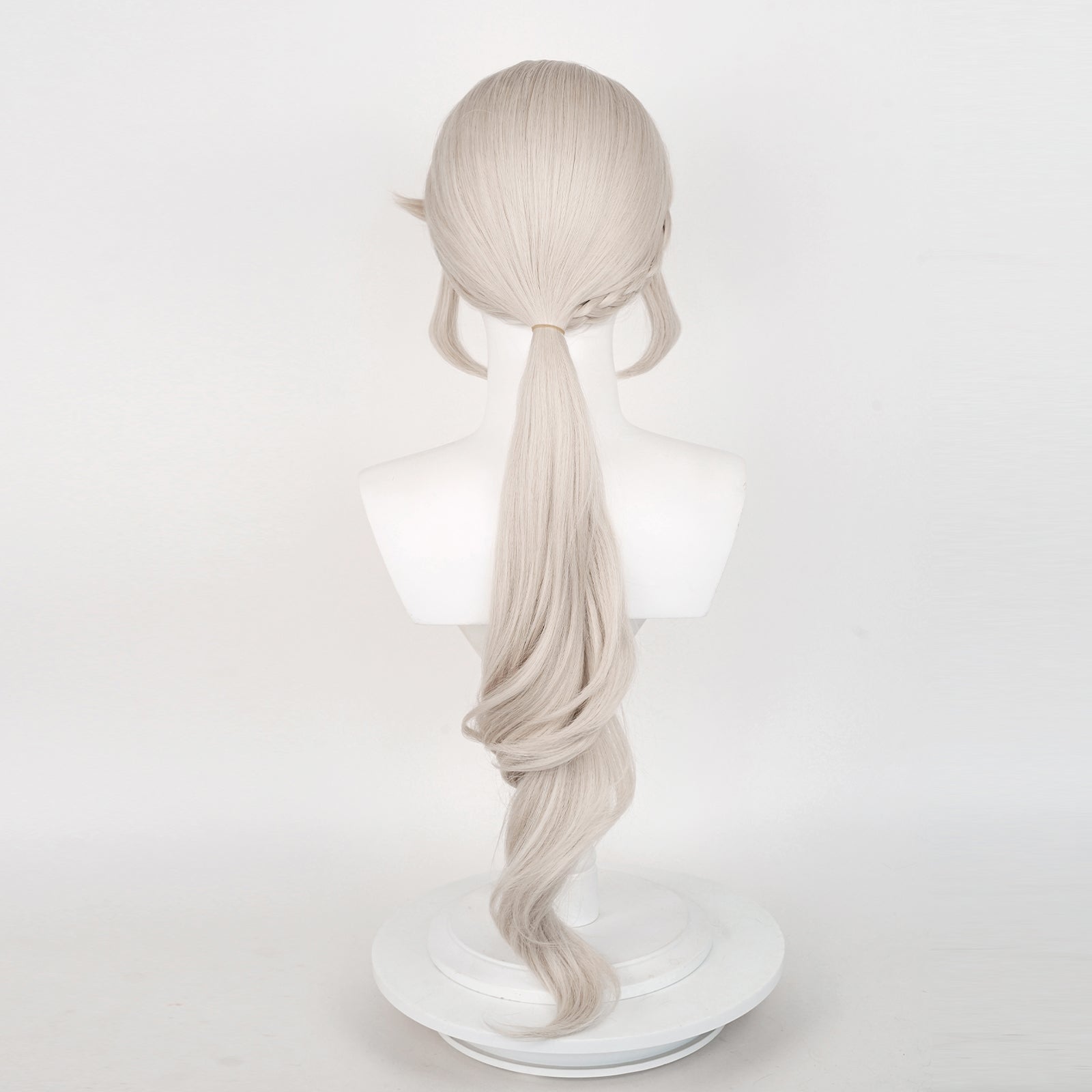 SAKUMETA LYNETTE Grey Cosplay Wig with Long Ponytail