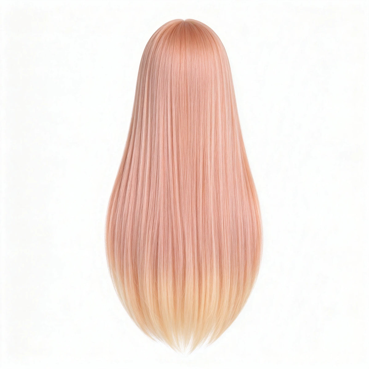 SAKUMETA Lace Front Long Straight Hair Daily Wig