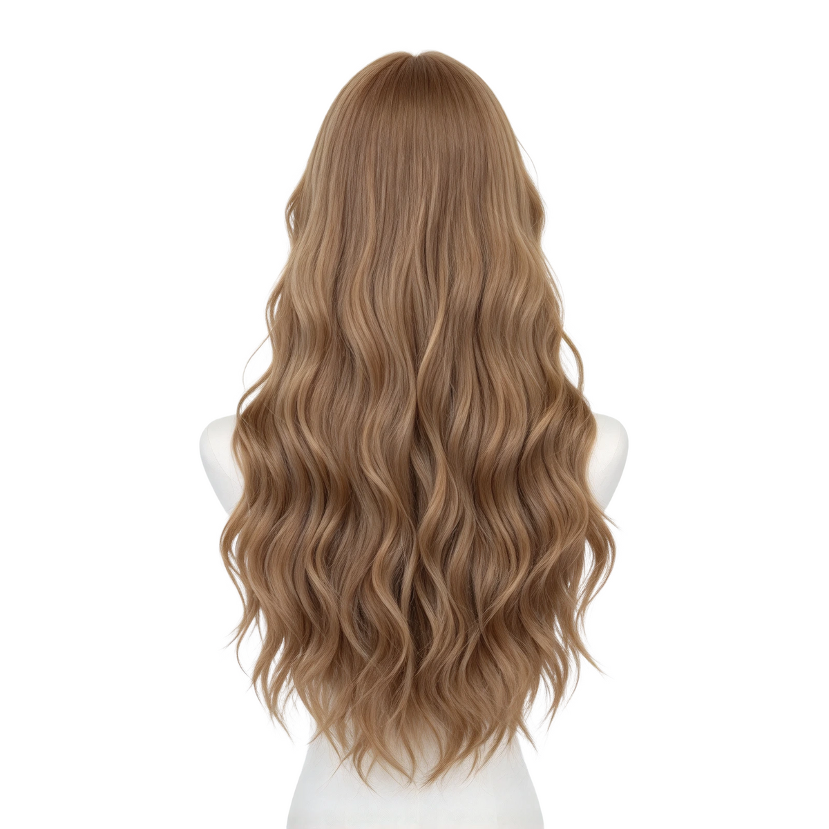 SAKUMETA Lace Front Long Wavy Hair Daily Wig