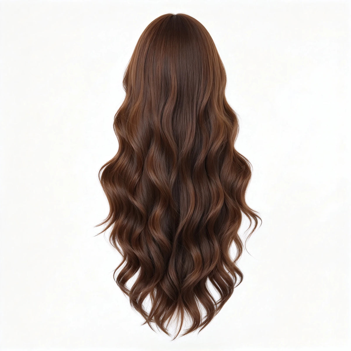 SAKUMETA Lace Front Long Wavy Hair Daily Wig