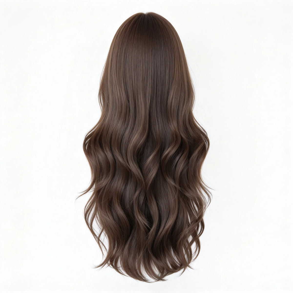 SAKUMETA Lace Front Long Wavy Hair Daily Wig