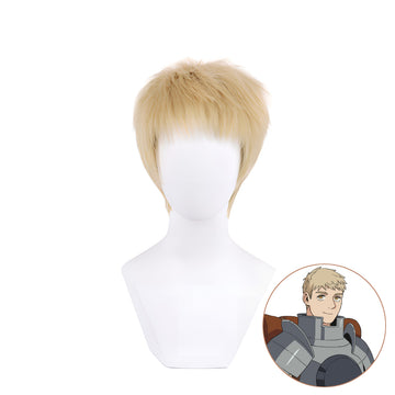 SAKUMETA Laios Touden Golden Short Cosplay Wig