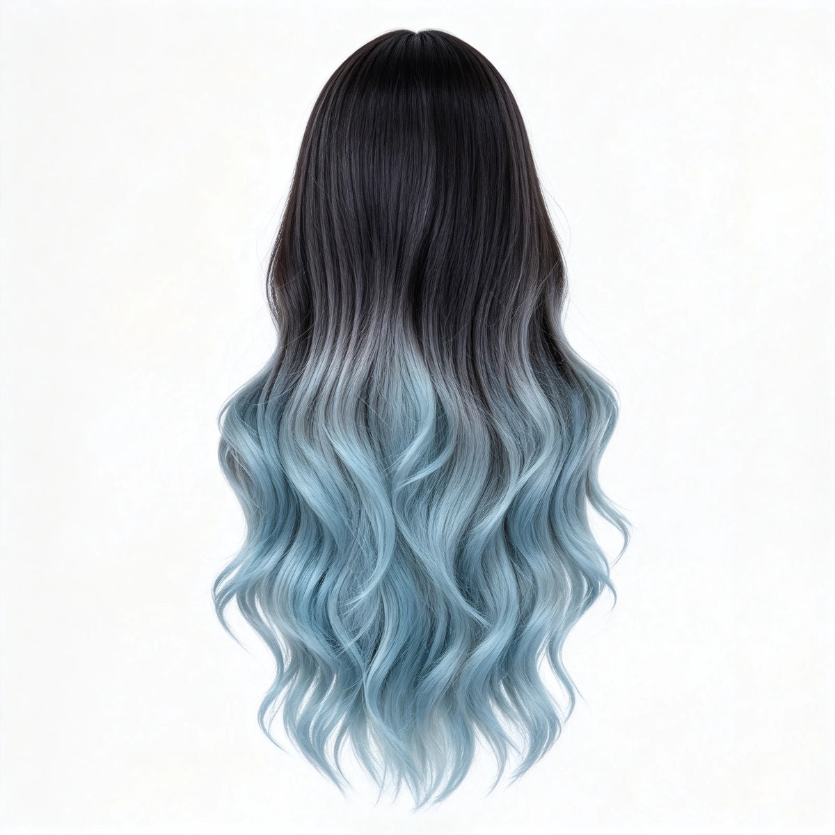 SAKUMETA Lace Front Long Wavy Hair Daily Wig