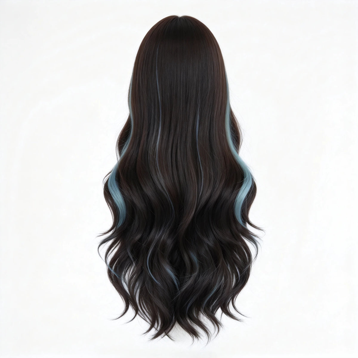 SAKUMETA Lace Front Long Wavy Hair Daily Wig