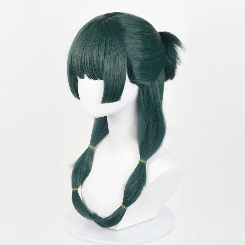 SAKUMETA MAOMAO Dark Green Long Cosplay Wig