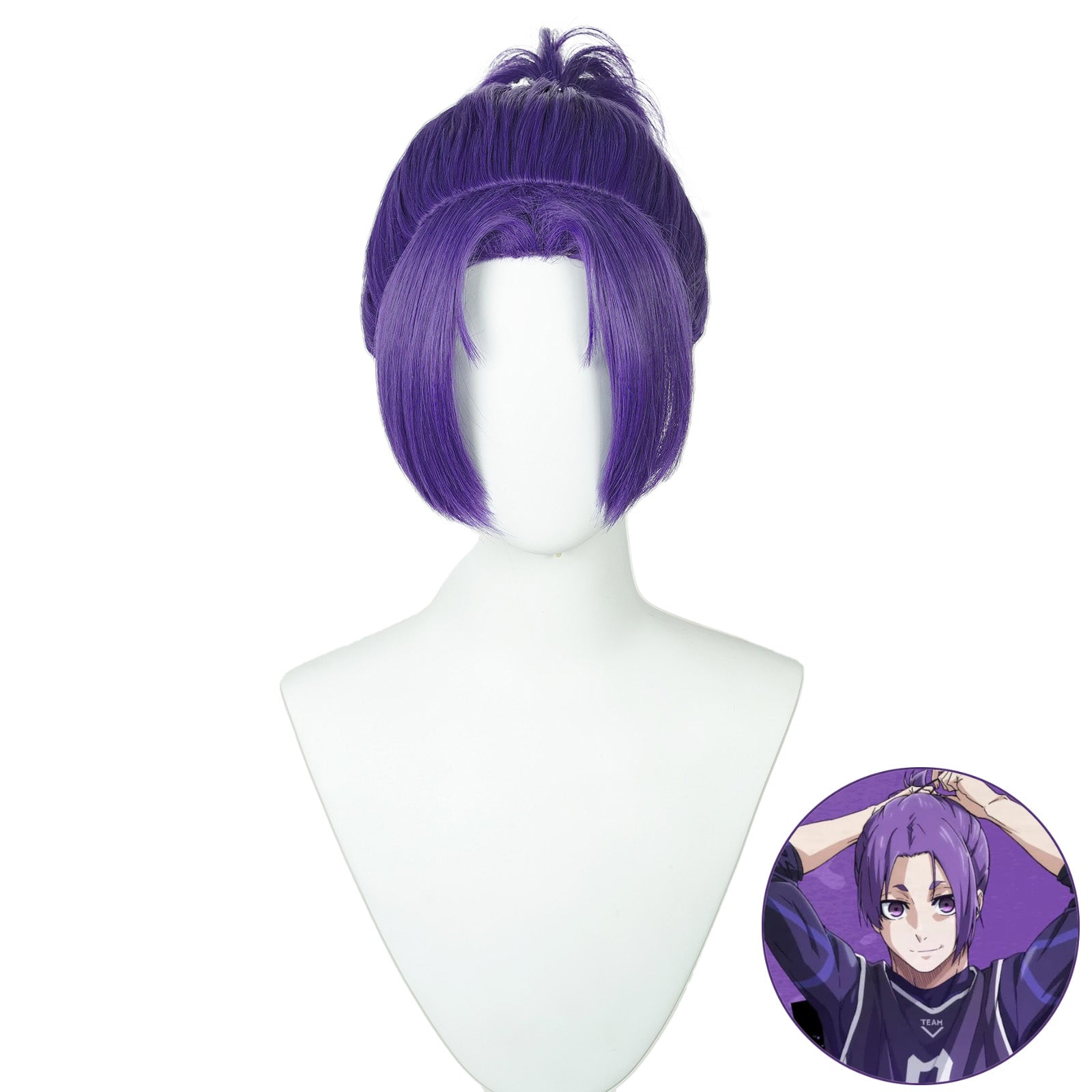 SAKUMETA Mikage Reo Purple Cosplay Wig