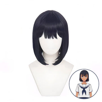 SAKUMETA MIO KOFUNE Black Short Cosplay Wig