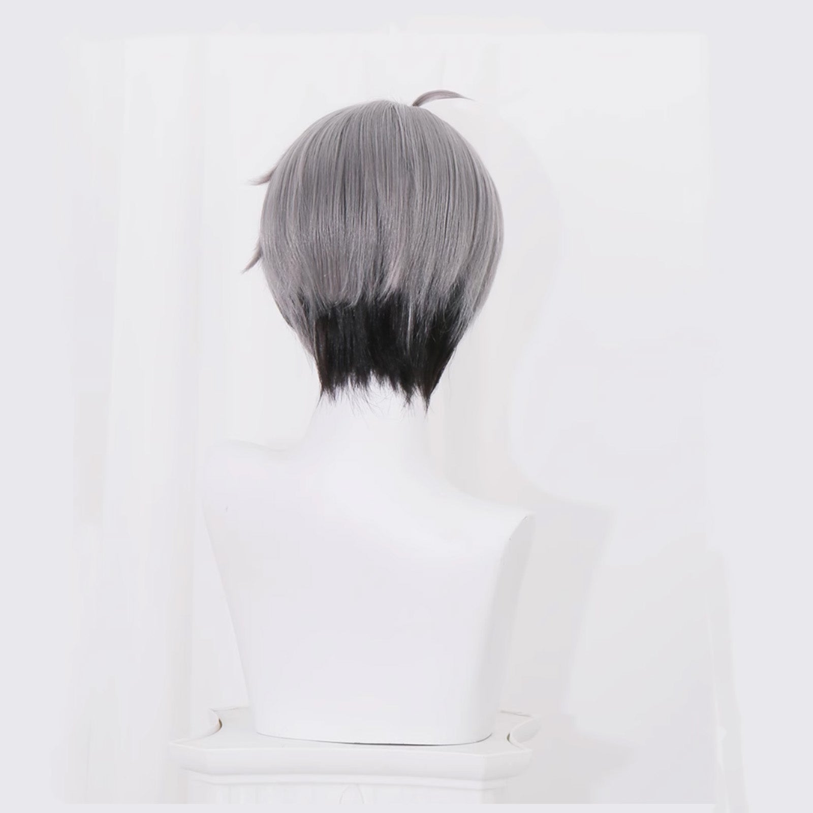 SAKUMETA MIYA OSAMU / MIYA ATSUMU Black Cosplay Wig with Short Hair