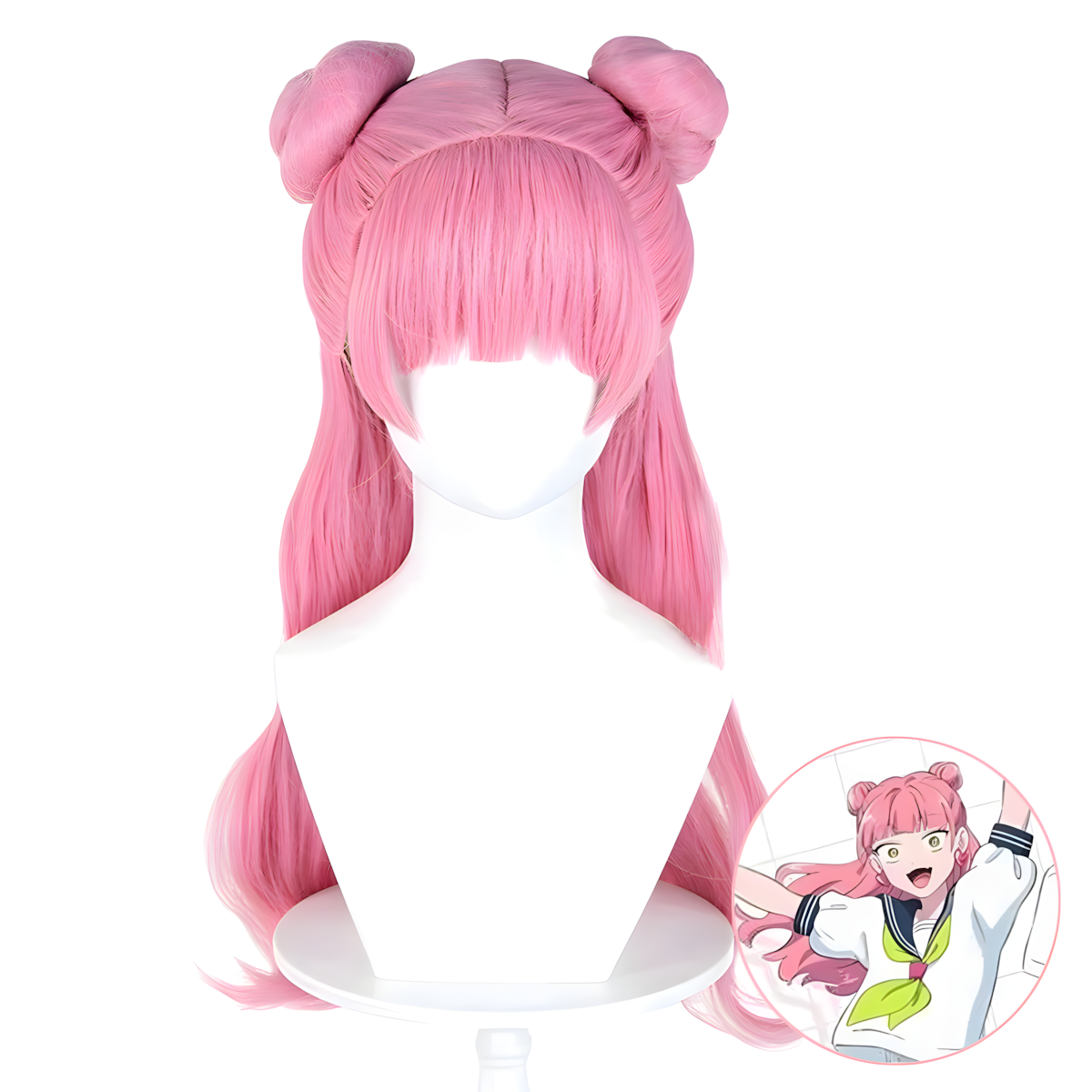 SAKUMETA Miyu Suzuki Cosplay Wig