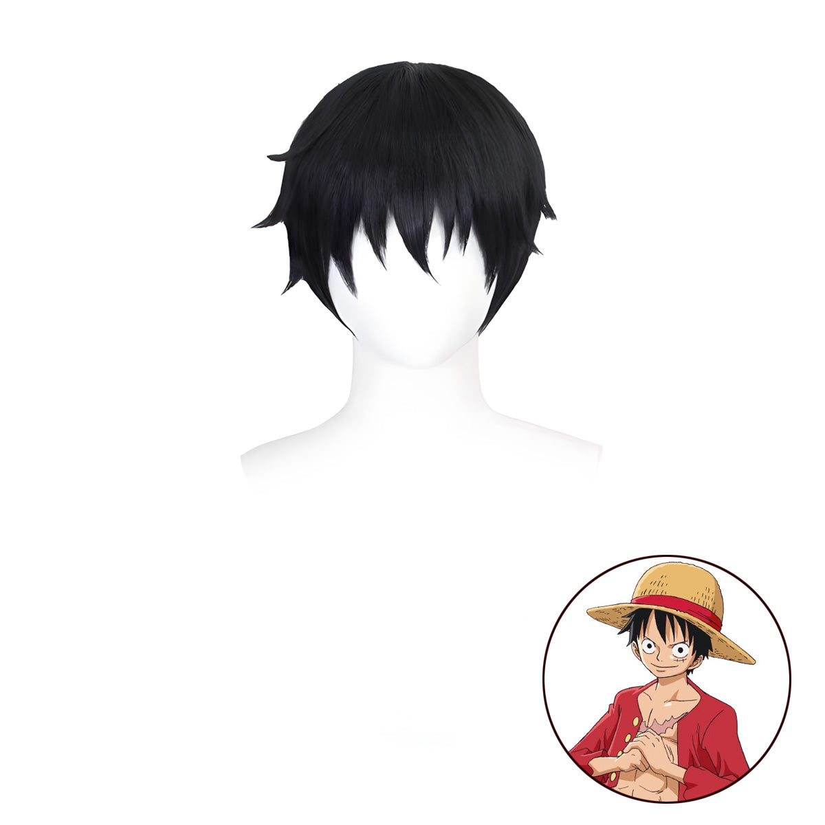SAKUMETA Monkey D. Luffy Cosplay Wig