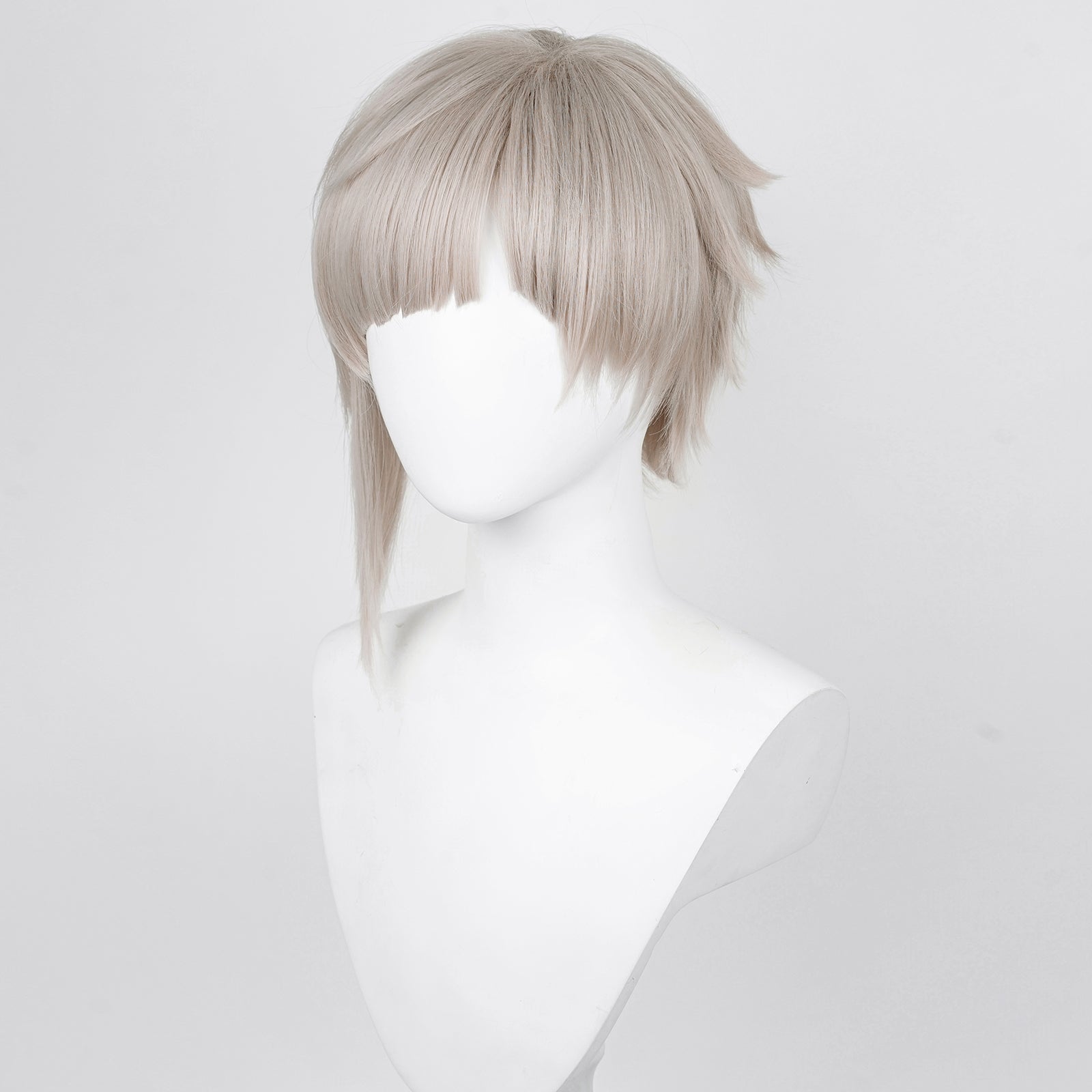SAKUMETA NAKAJIMA ATSUSHI Gray Cosplay Wig