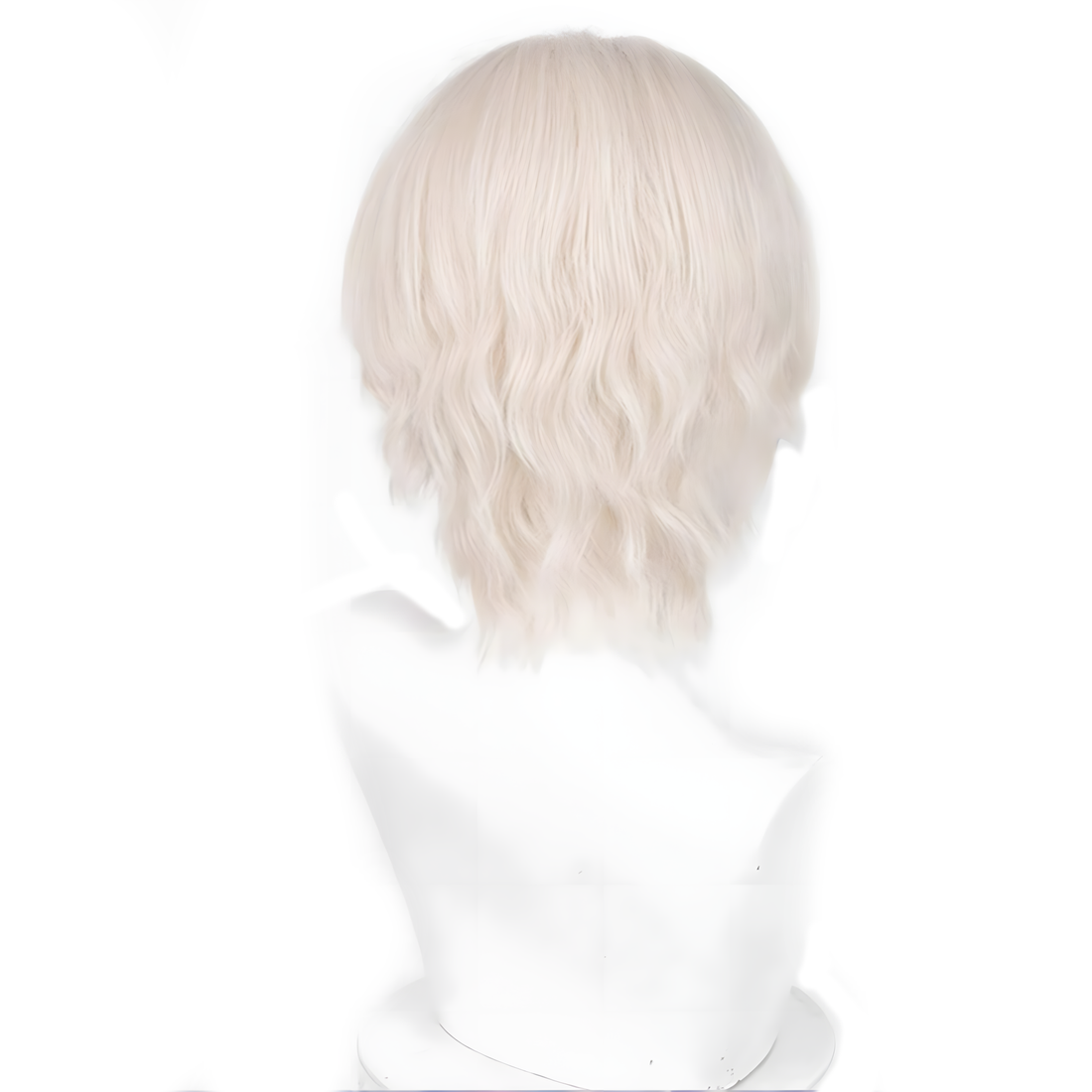 SAKUMETA NIGHT WATCH/ITHAQUA Light Pink Gold Short Cosplay Wig