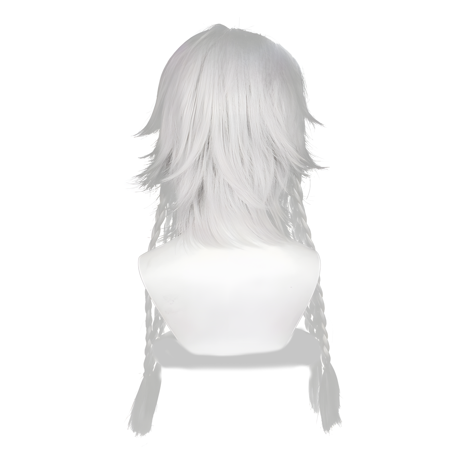 SAKUMETA NIGHT WATCH/ITHAQUA/MORNINGSTAR Silver White Cosplay Wig