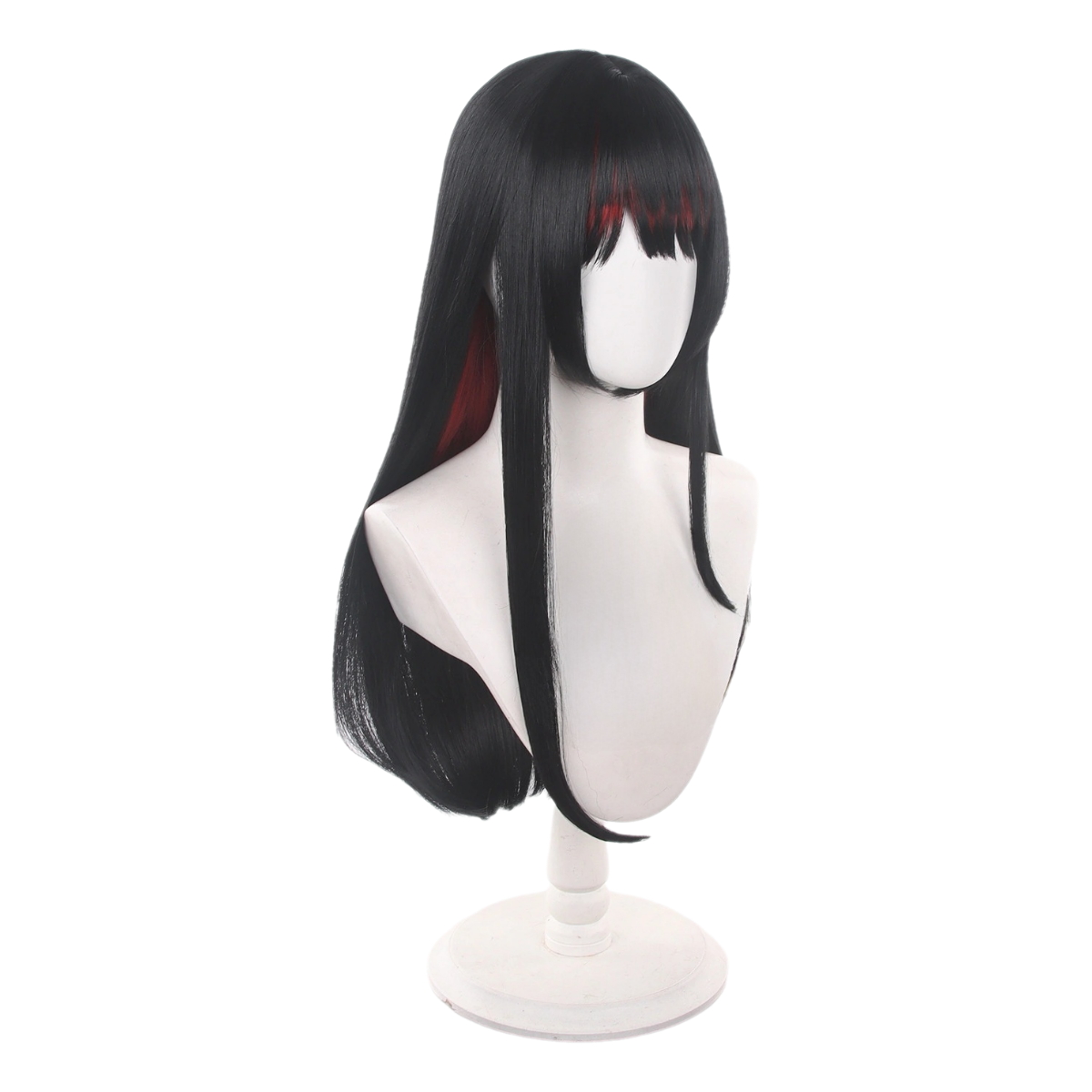 SAKUMETA NIKAIDOU HIRO Black Long Cosplay Wig