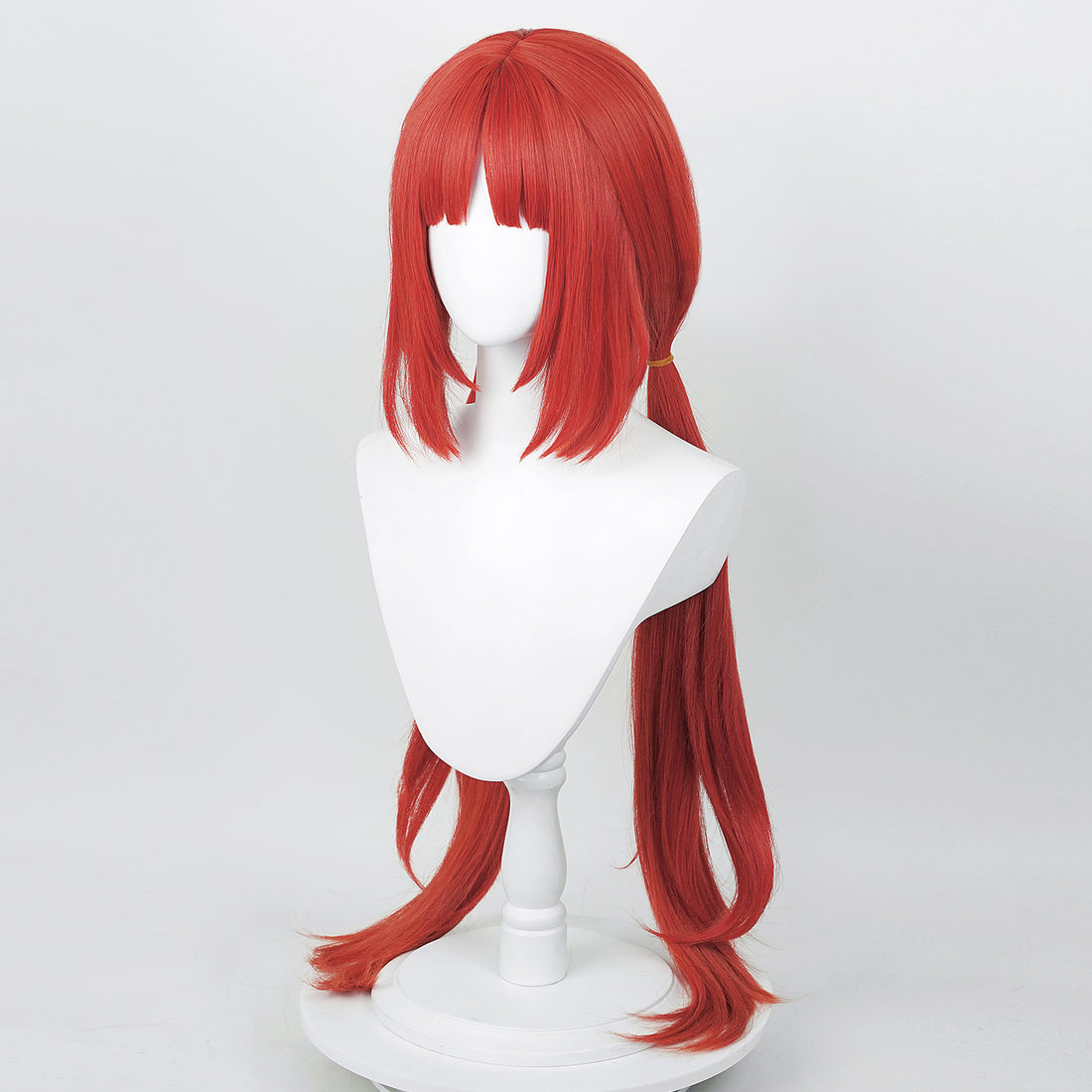 SAKUMETA NILOU Red Cosplay Wig With Ponytail