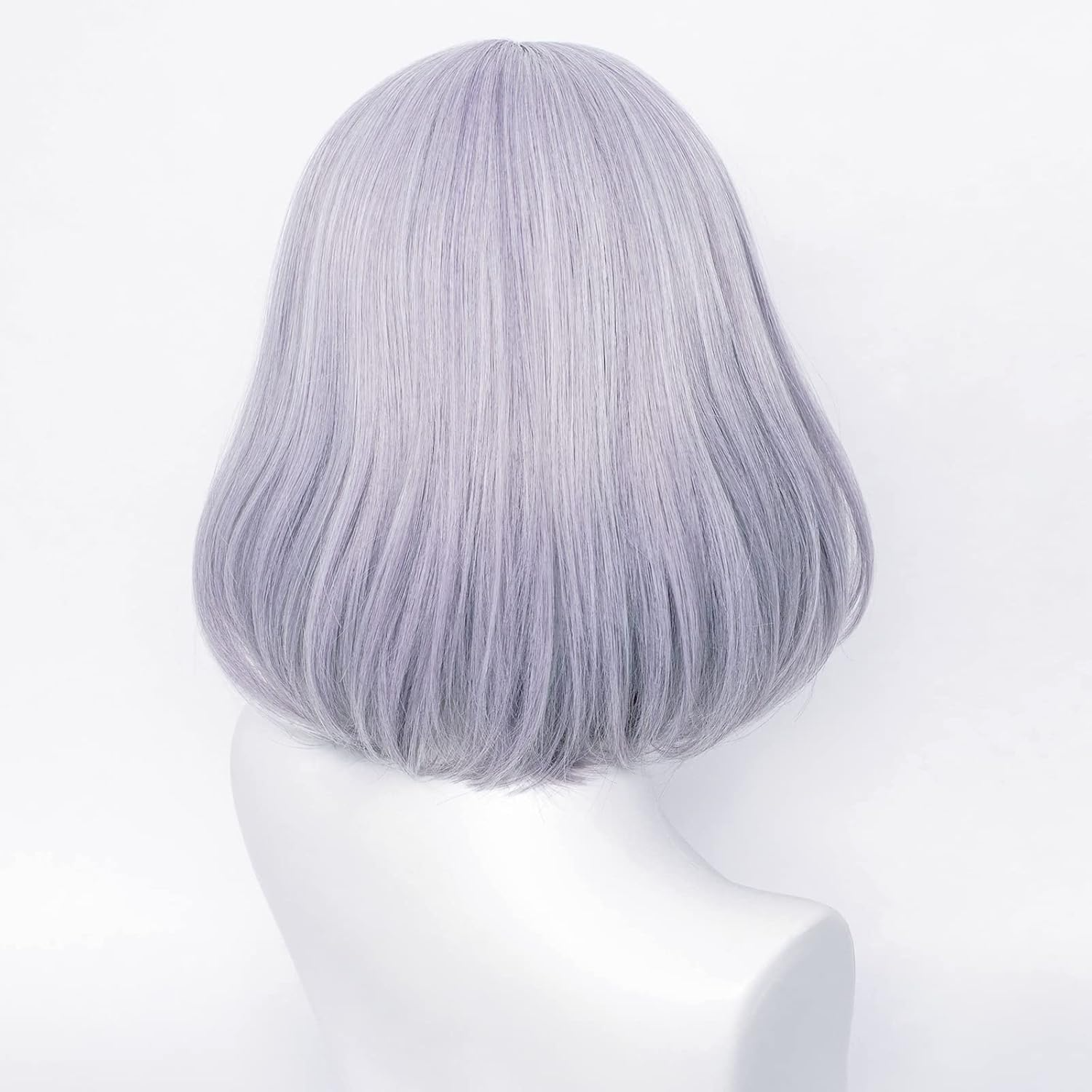 SAKUMETA NOELLE Ash Silver Cosplay Wig with Bangs